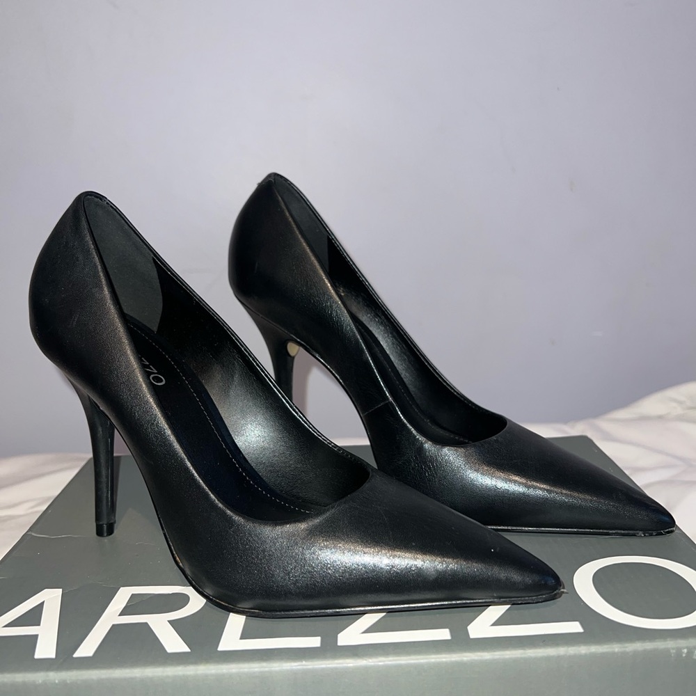 Arezzo Black Women's Stiletto Heels